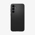 ACS05614 - Galaxy S23 Ultra Case Liquid Air in matte black showing the back